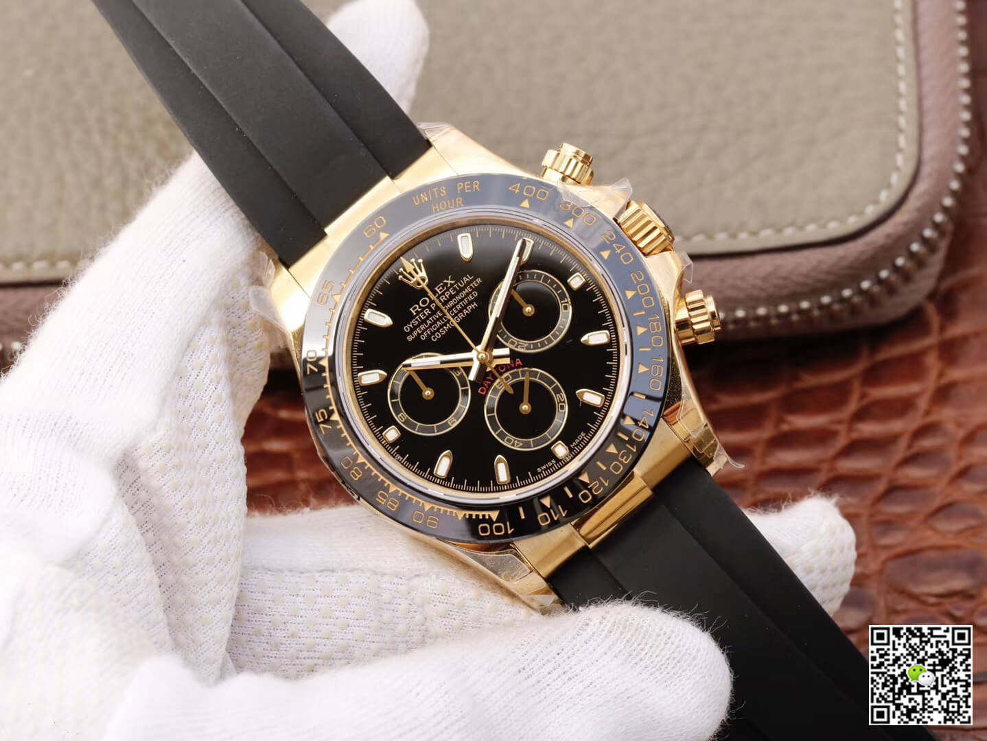 Rolex Daytona Cosmograph M116518ln-0043 JH Factory Black Dial