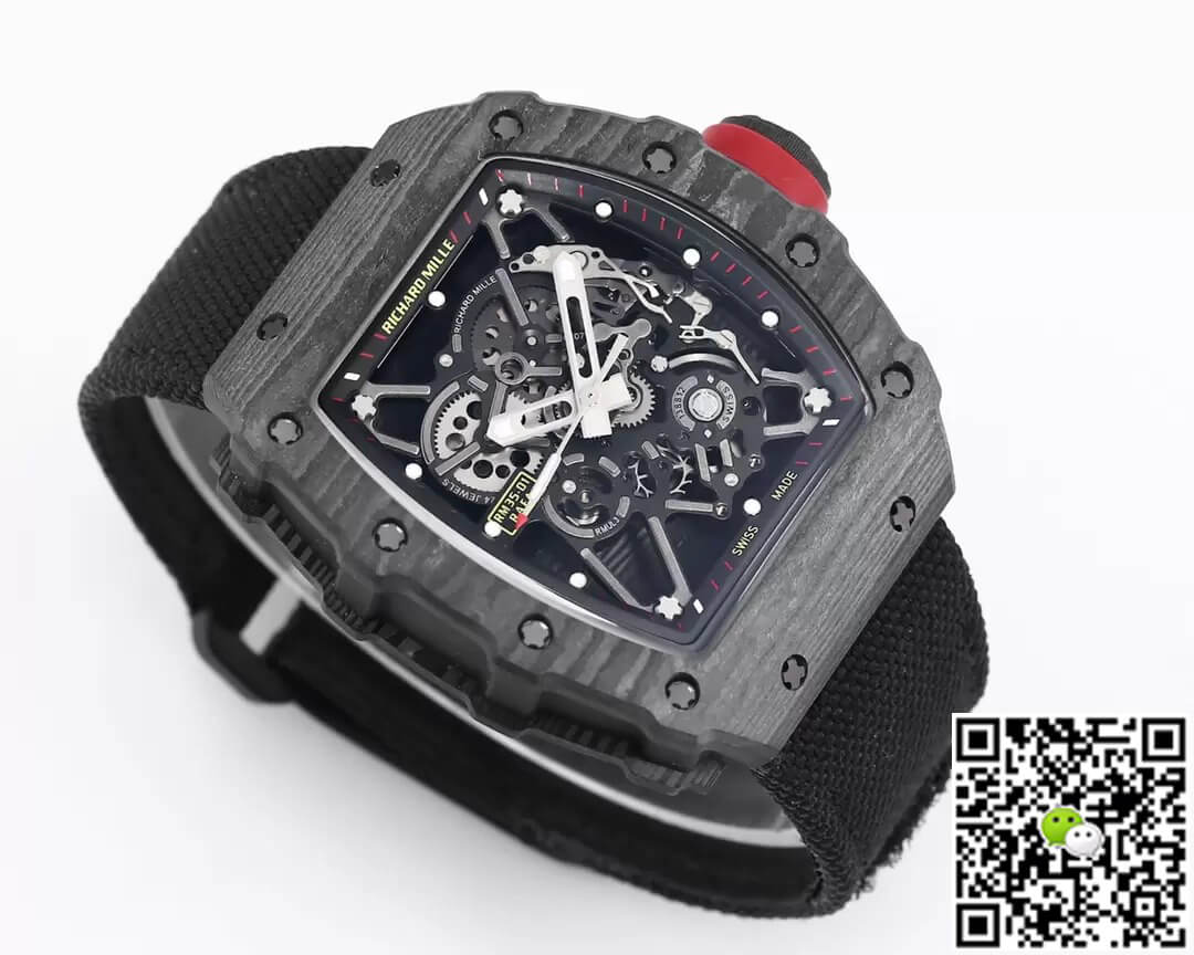 Richard Mille RM35-01 BBR Factory Black Carbon Fiber Case