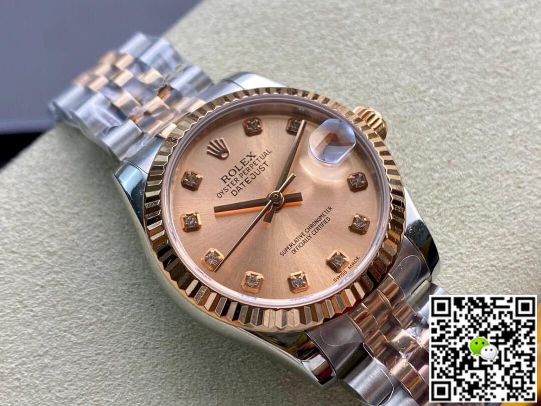 Rolex Datejust M278271-0024 31MM EW Factory Rose Gold