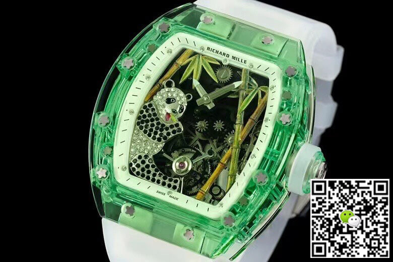 Richard Mille RM26-01 Tourbillon RM Factory Green Transparent Case