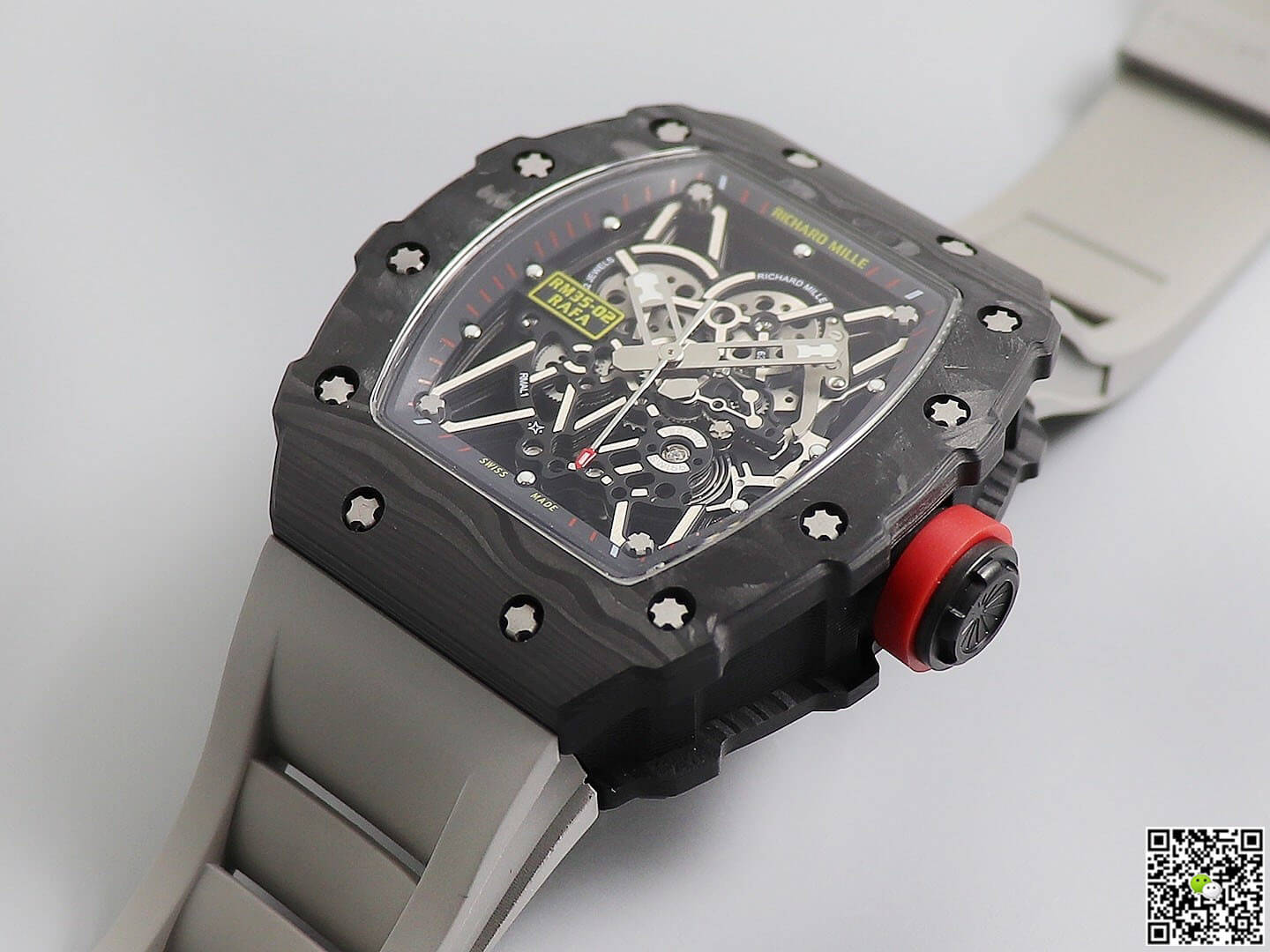 Richard Mille RM035 KV Factory V3 Carbon Fiber Skeleton Dial