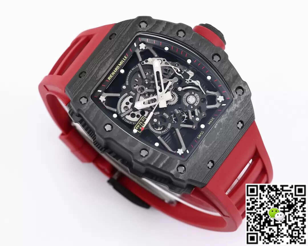 Richard Mille RM35-01 BBR Factory Rubber Strap