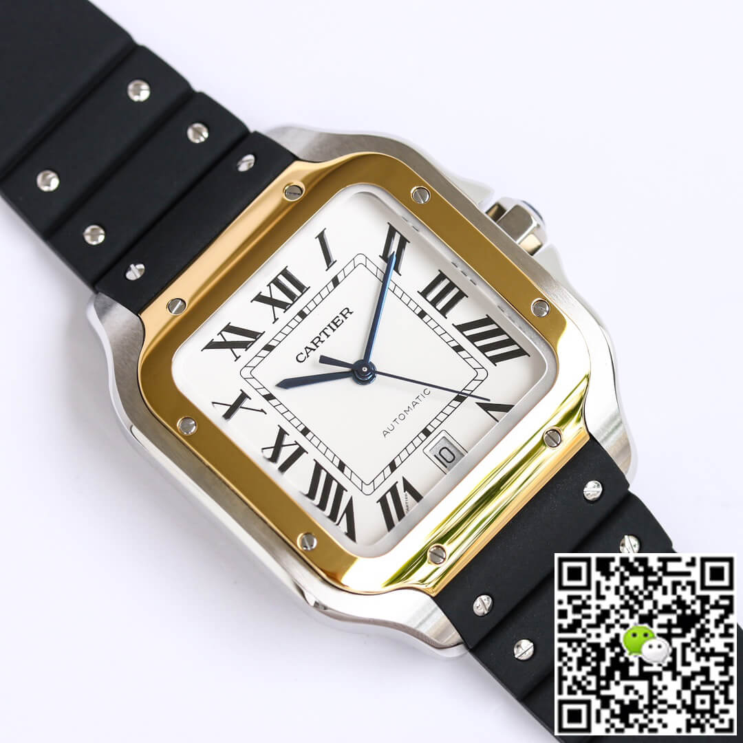 Cartier Santos W2SA0009 GF Factory V2 White Dial