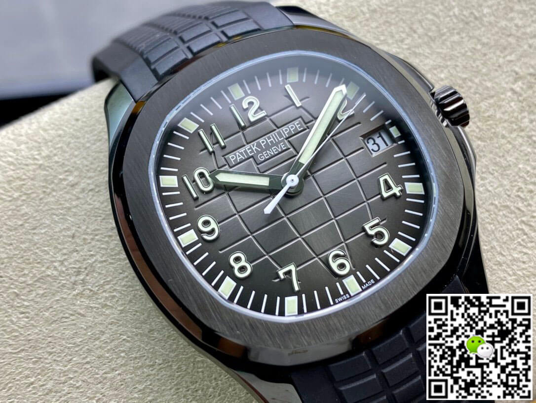 Patek Philippe Aquanaut PP5167 ZF Factory DLC Black Strap