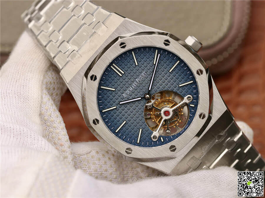 Audemars Piguet Royal Oak Tourbillon Extra Thin 26510IP.OO.1220IP.01 R8 Factory Blue Gradient Dial