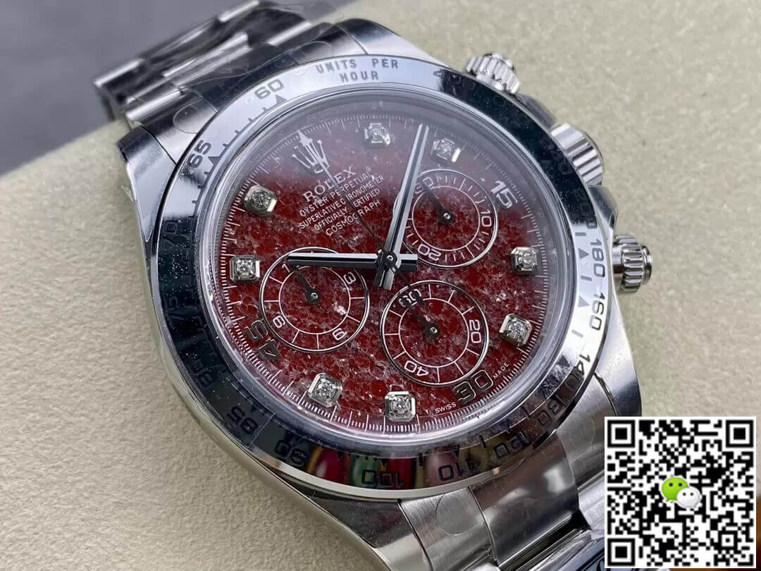 Rolex Cosmograph Daytona 116589 Clean Factory Pomegranate Dial