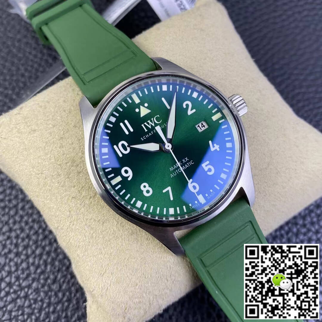 IWC Pilot IW328205 M+ Factory Green Dial