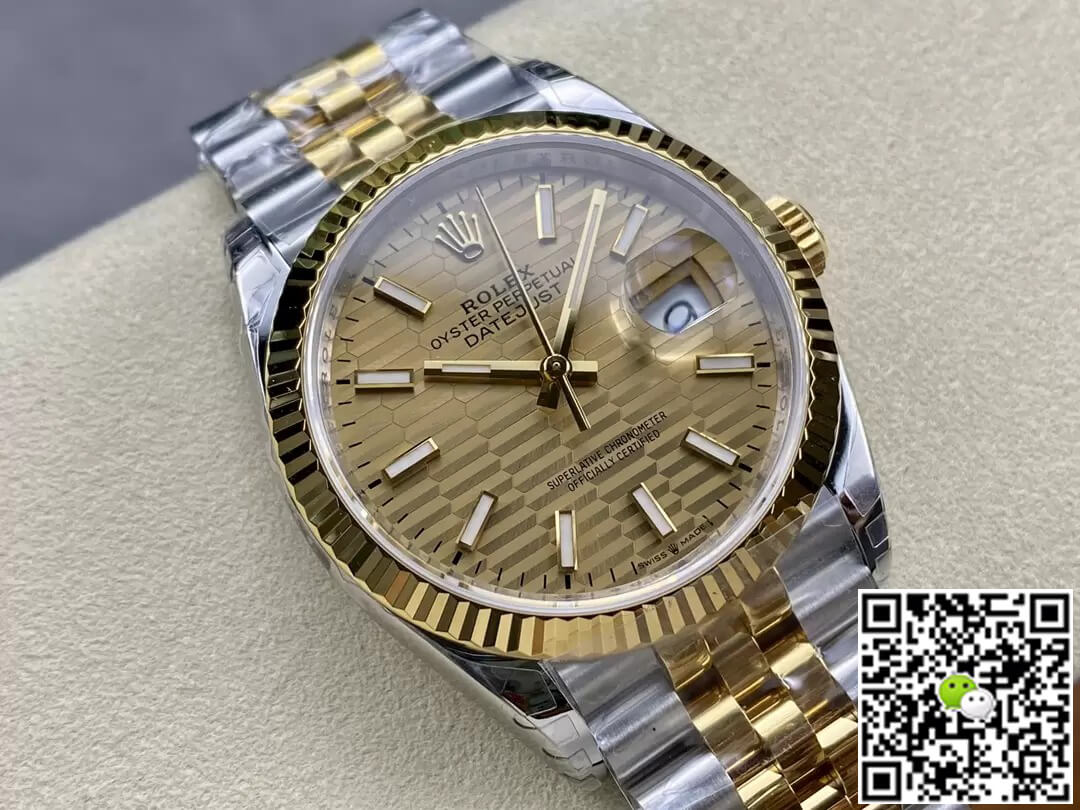 Rolex Datejust M126233-0039 36MM VS Factory Yellow Gold