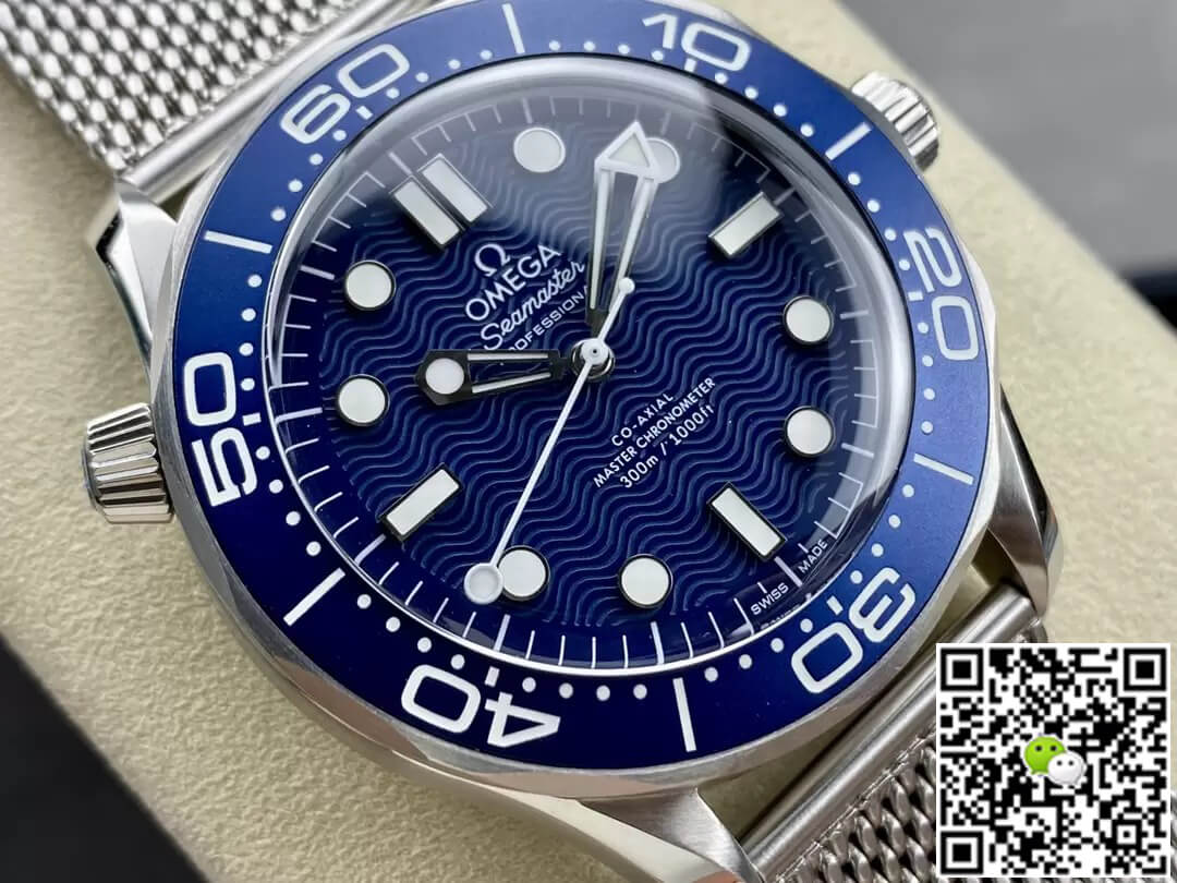 Omega Seamaster Diver 300M 210.30.42.20.03.002 VS Factory Blue Dial