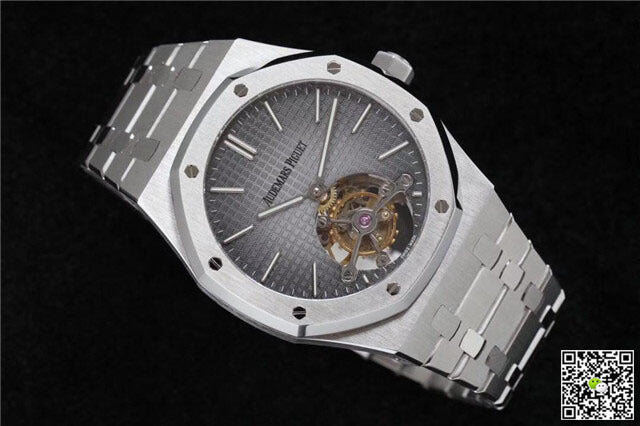 Audemars Piguet Royal Oak Tourbillon Extra Thin 26510PT.OO.1220PT.01 R8 Factory Dark Grey Dial