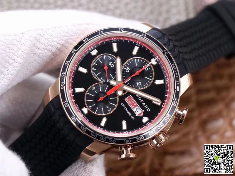 Chopard Classic Racing Mille Miglia GTS Chronograph 161293-5001 V7 Factory Black Dial