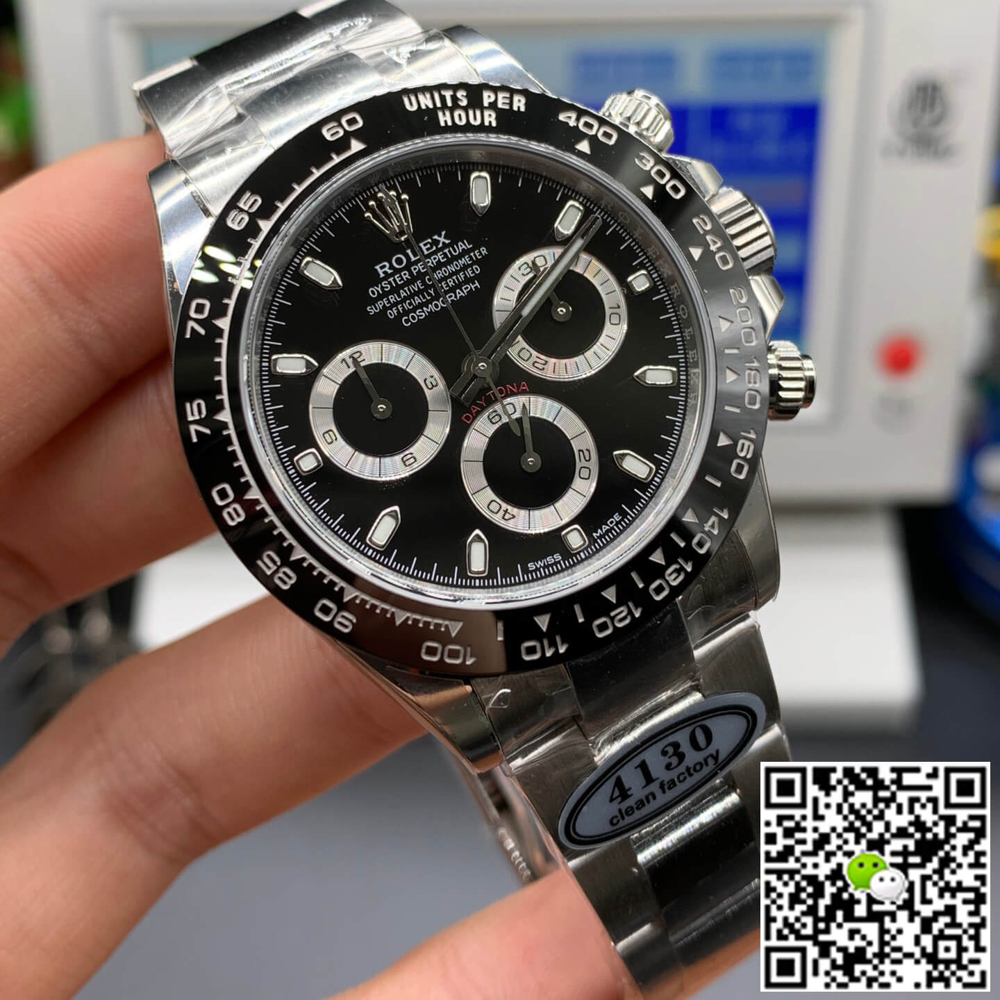 Rolex Cosmograph Daytona M116500LN-0002 Clean Factory V3 Black Dial