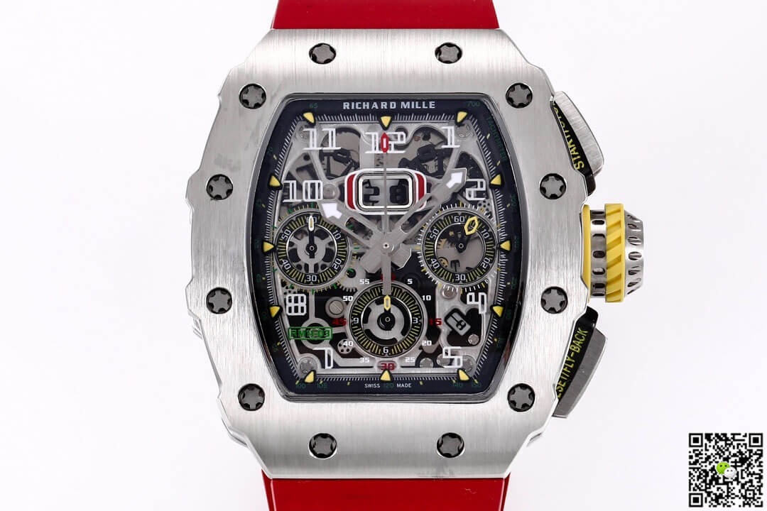 Richard Mille RM11-03RG KV Factory Titanium Red Strap