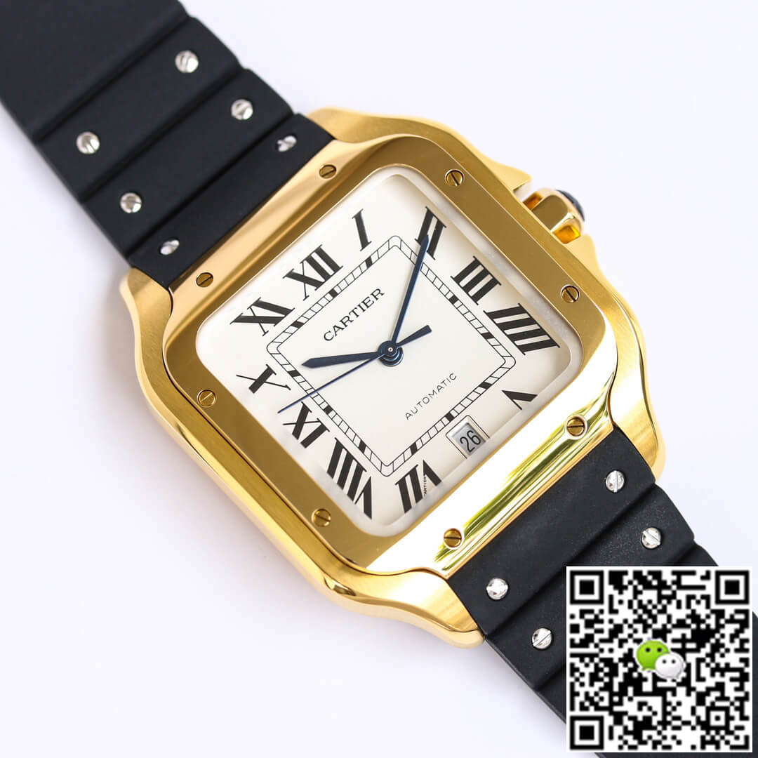 Cartier Santos WGSA0009 GF Factory V2 Yellow Gold Case