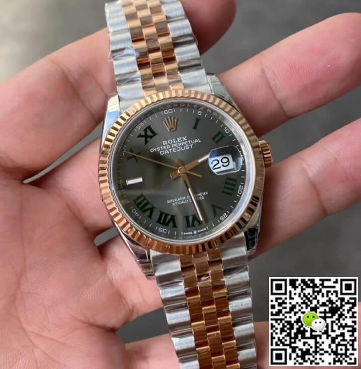 Rolex Datejust M126231-0029 36MM VS Factory Gray Dial