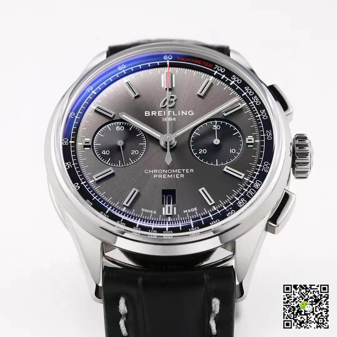 Breitling Premier B01 Chronograph AB0118221B1P1 GF Factory V2 Grey Dial
