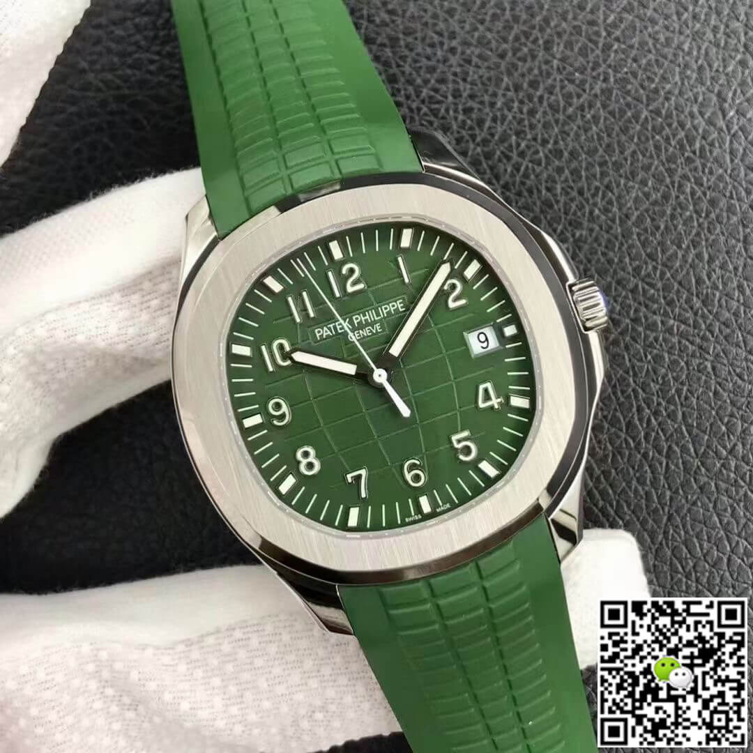 Patek Philippe Aquanaut 5168G 3K Factory Green Strap