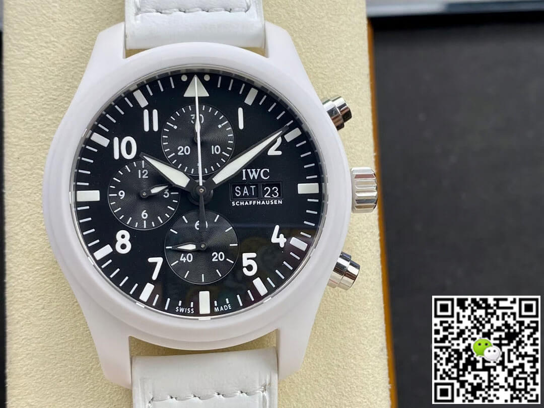 IWC Pilot TOP GUN IW389105 Lake Tahoe TPS Factory White Ceramic