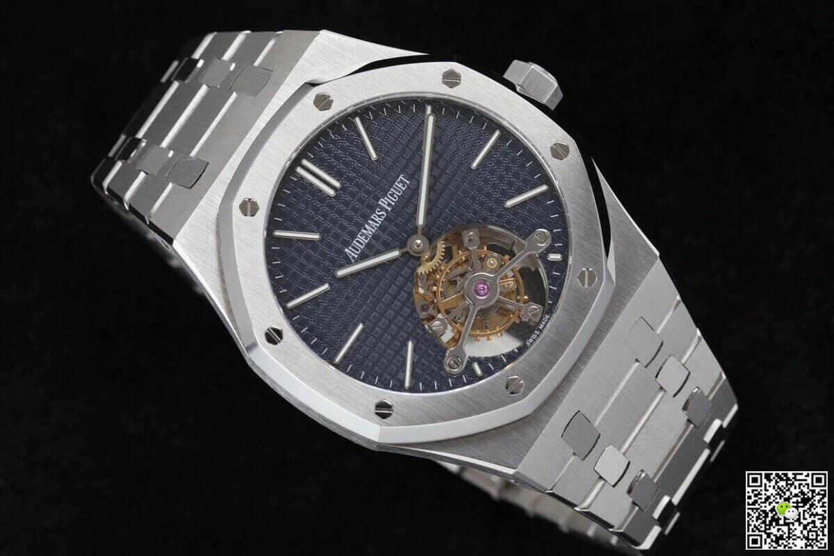 Audemars Piguet Royal Oak Tourbillon Extra Thin 26510ST.OO.1220ST.01 R8 Factory Blue Dial