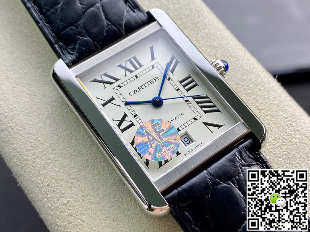 Cartier Tank W5200027 AF Factory Stainless Steel Case
