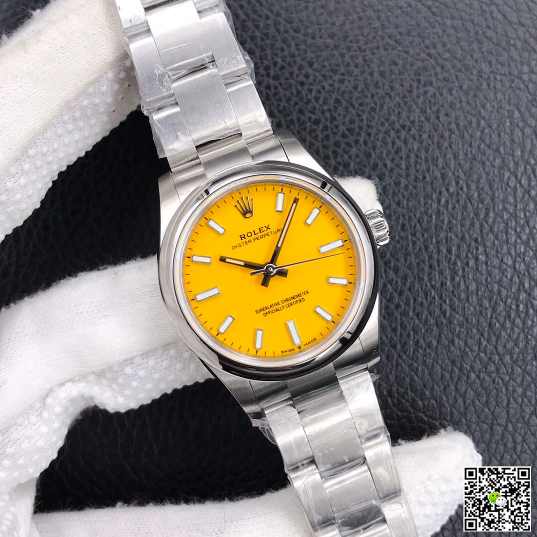 Rolex Oyster Perpetual M277200-0005 31MM EW Factory Yellow Dial