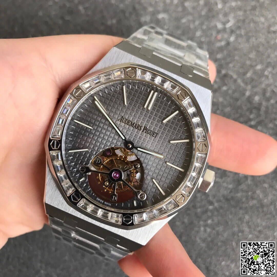 Audemars Piguet Royal Oak Tourbillon Extra Thin 26516PT.ZZ.1220PT.01 R8 Factory Grey Dial
