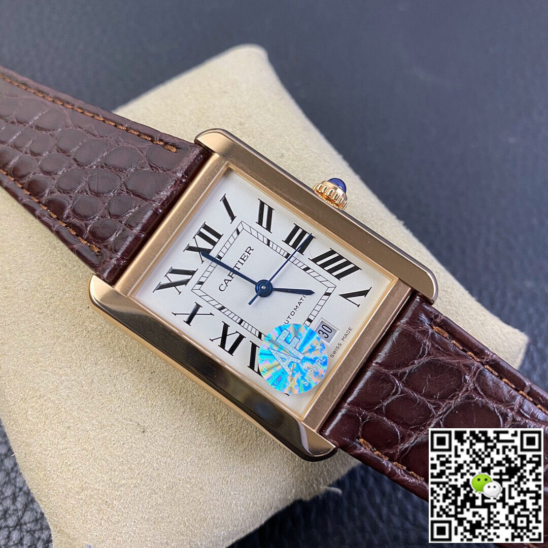 Cartier Tank W5200026 AF Factory White Dial