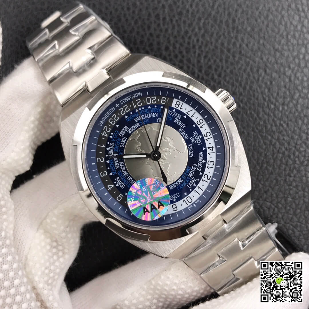Vacheron Constantin Overseas 7700V/110A-B172 World Time 8F Factory Blue Dial