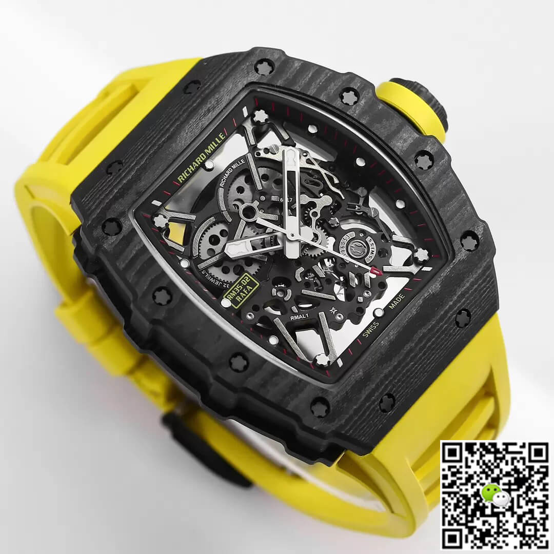 Richard Mille RM35-02 BBR Factory Yellow Strap