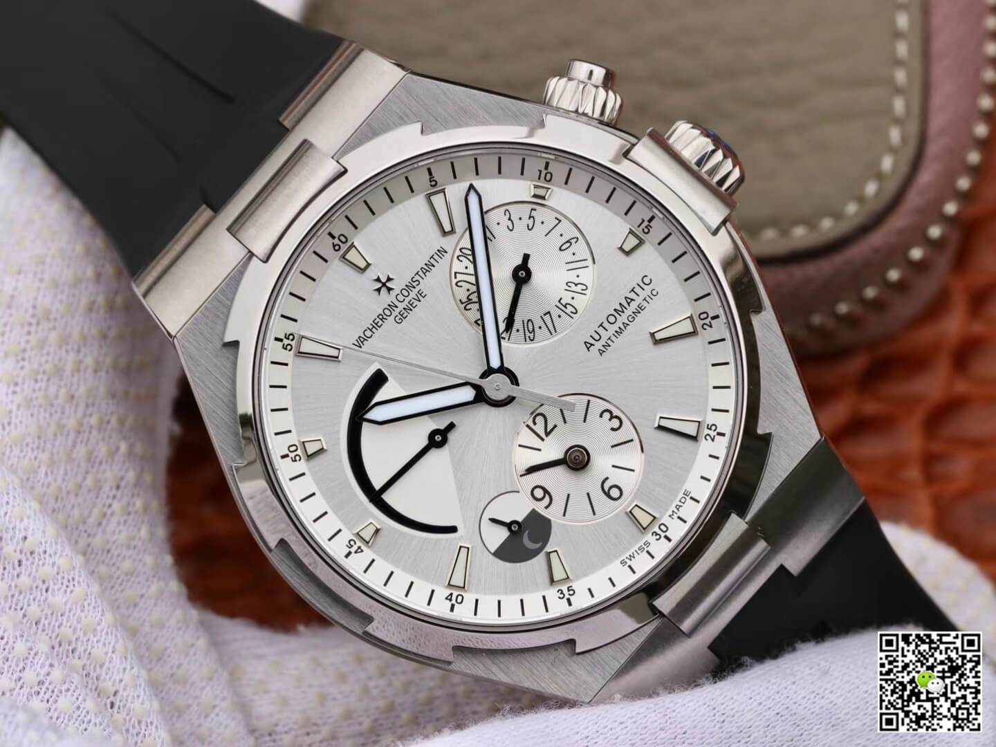 Vacheron Constantin Overseas 47450/B01A-9226 TWA Factory Rubber Strap