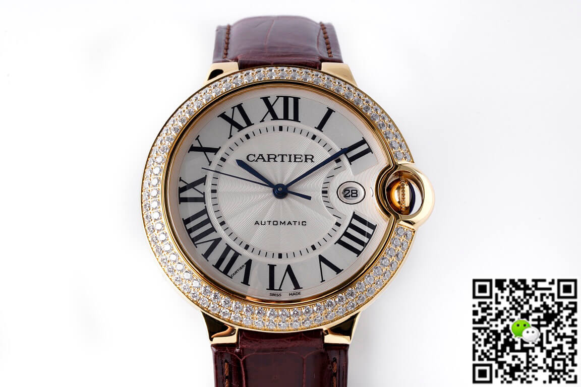 Ballon Bleu De Cartier 42MM WE9007Z3 AF Factory Diamond Bezel