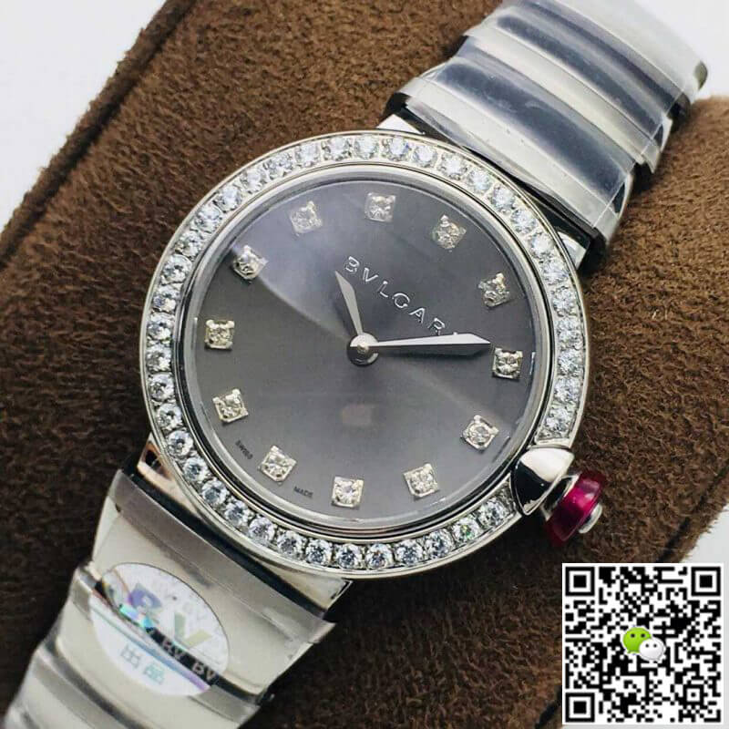 Bvlgari LVCEA BV Factory Stainless Steel Gray Dial