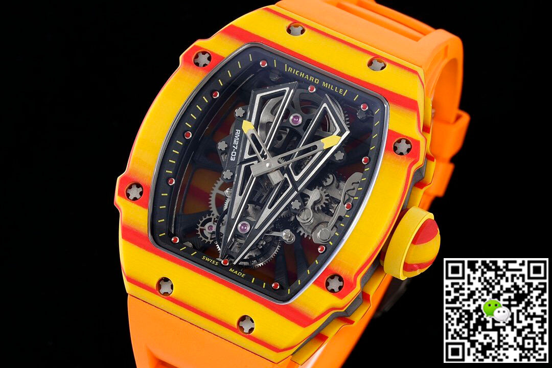 Richard Mille RM27-03 Rafael Nadal Tourbillon RM Factory Orange Rubber