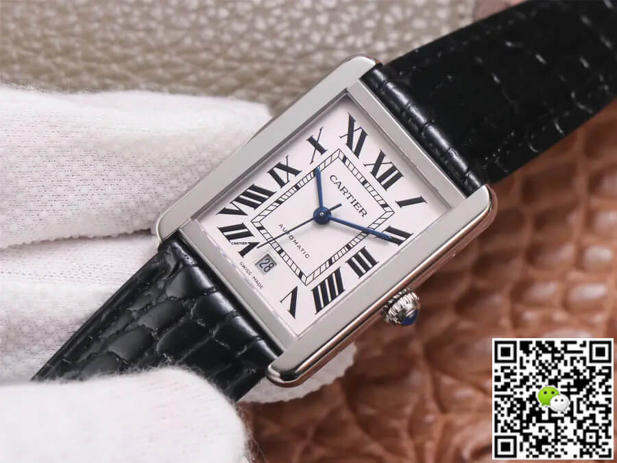 Cartier Tank WSTA0029 V9 Factory Stainless Steel