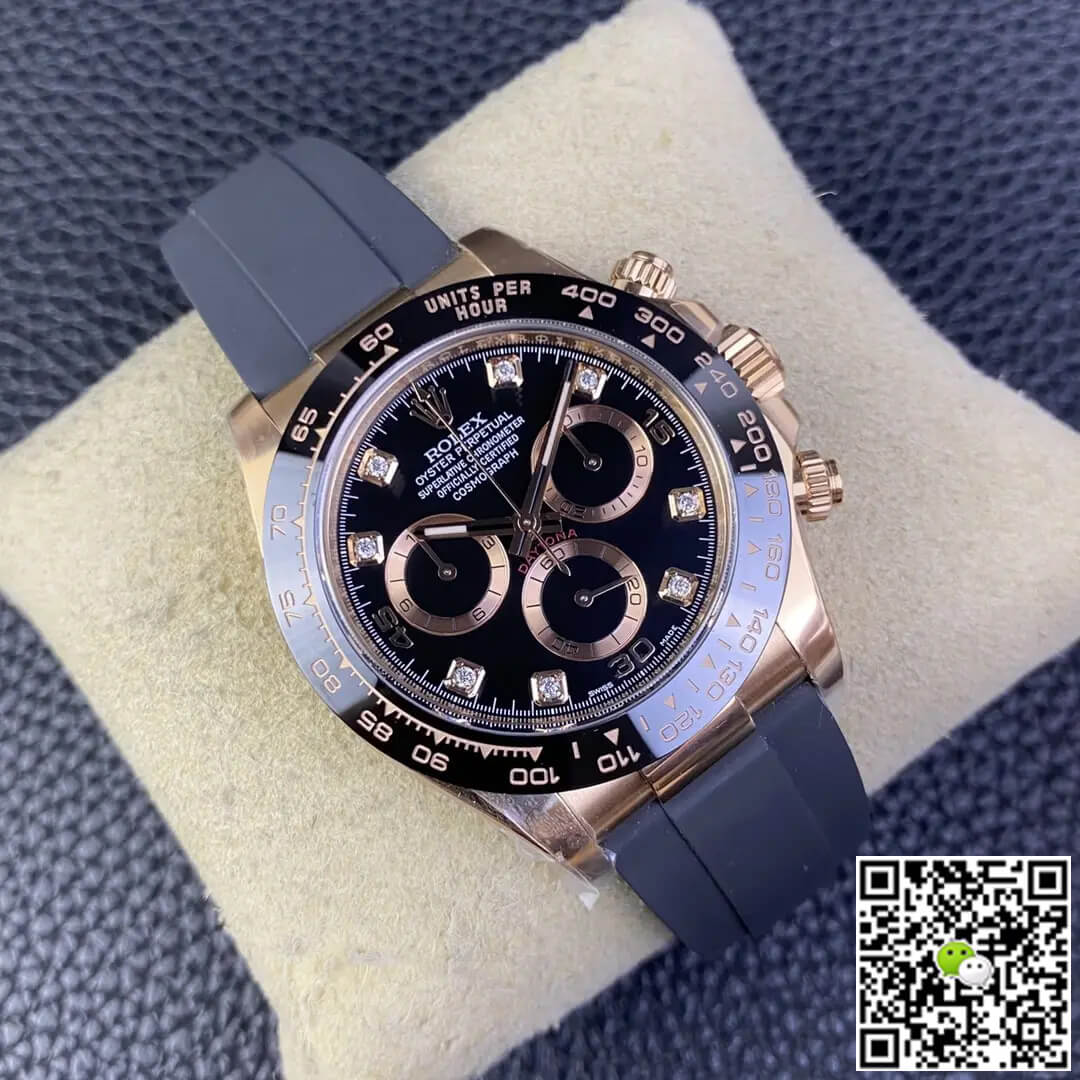 Rolex Cosmograph Daytona M116515ln-0057 Clean Factory Rubber Strap