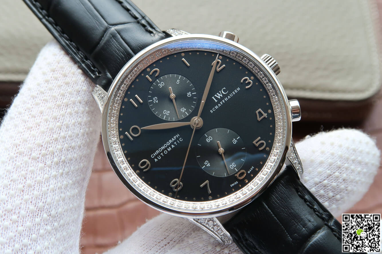 IWC Portugieser IW371440 ZF Factory V2 Diamond Bezel