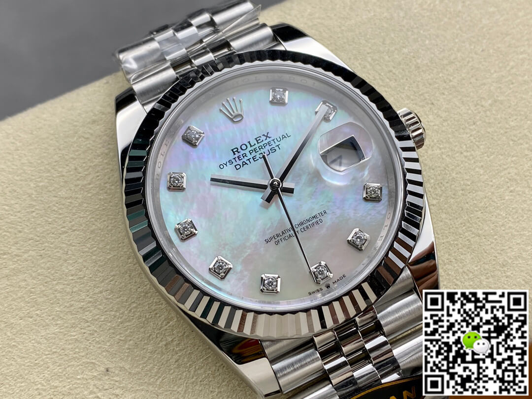 Rolex Datejust M126334-0020 Clean Factory Mother-of-pearl Dial