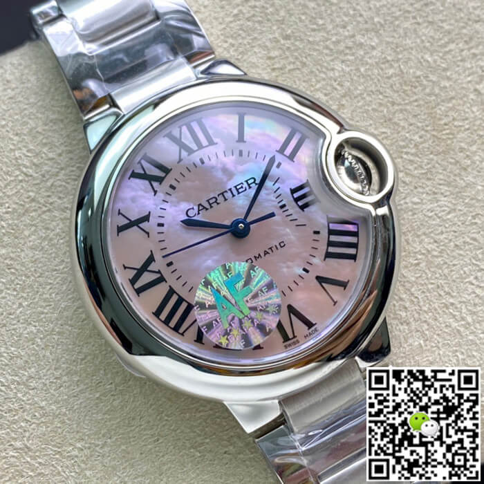 Ballon Bleu De Cartier 33MM AF Factory Pink Dial