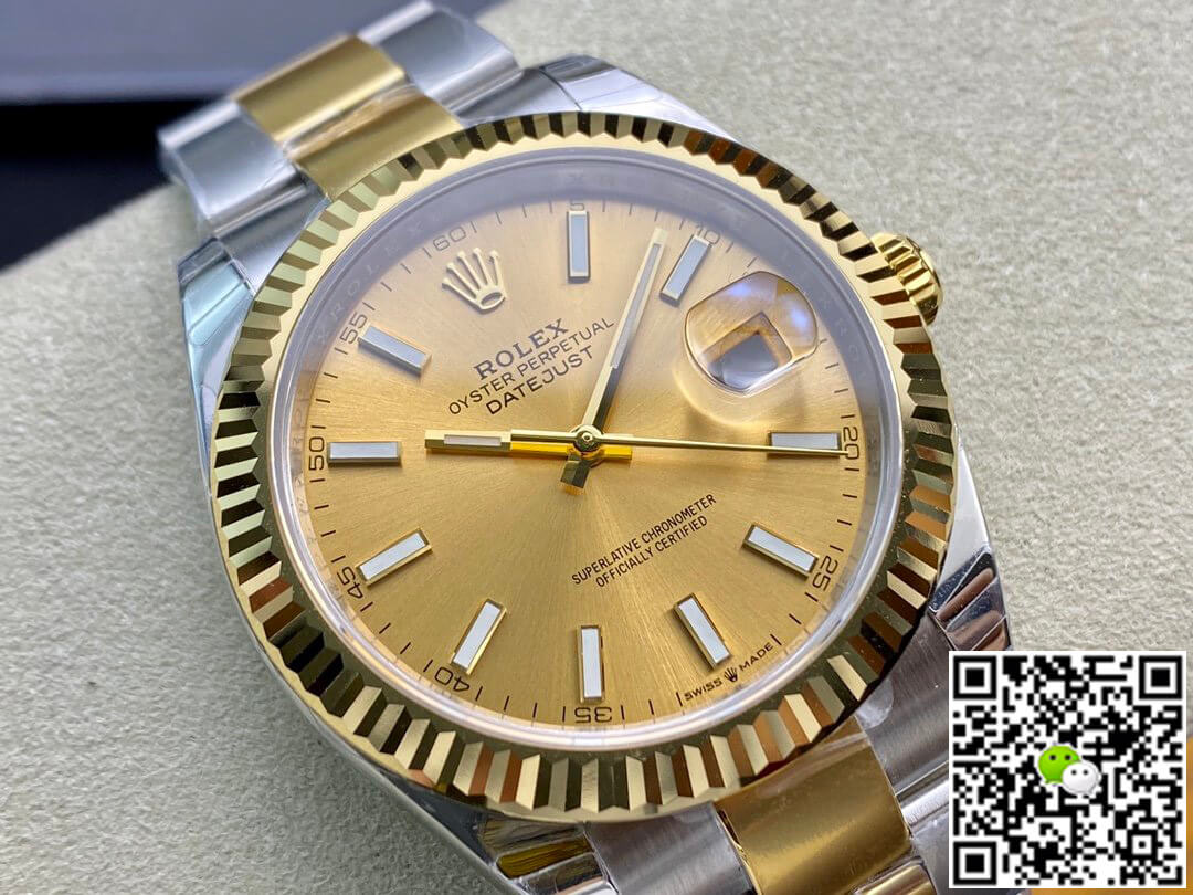 Rolex Datejust M126333-0009 EW Factory Yellow Gold