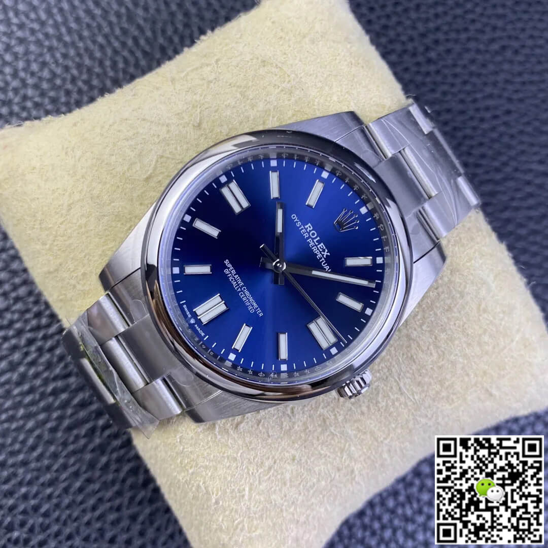 Rolex Oyster Perpetual M124300-0003 41MM Clean Factory Blue Dial