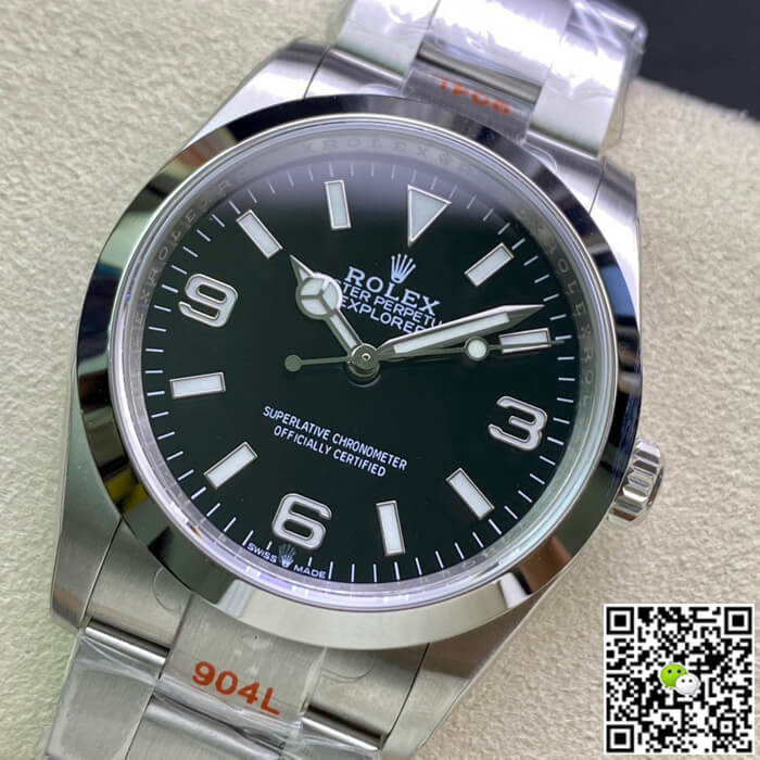 Rolex Explorer M124270-0001 36MM EW Factory Black Dial