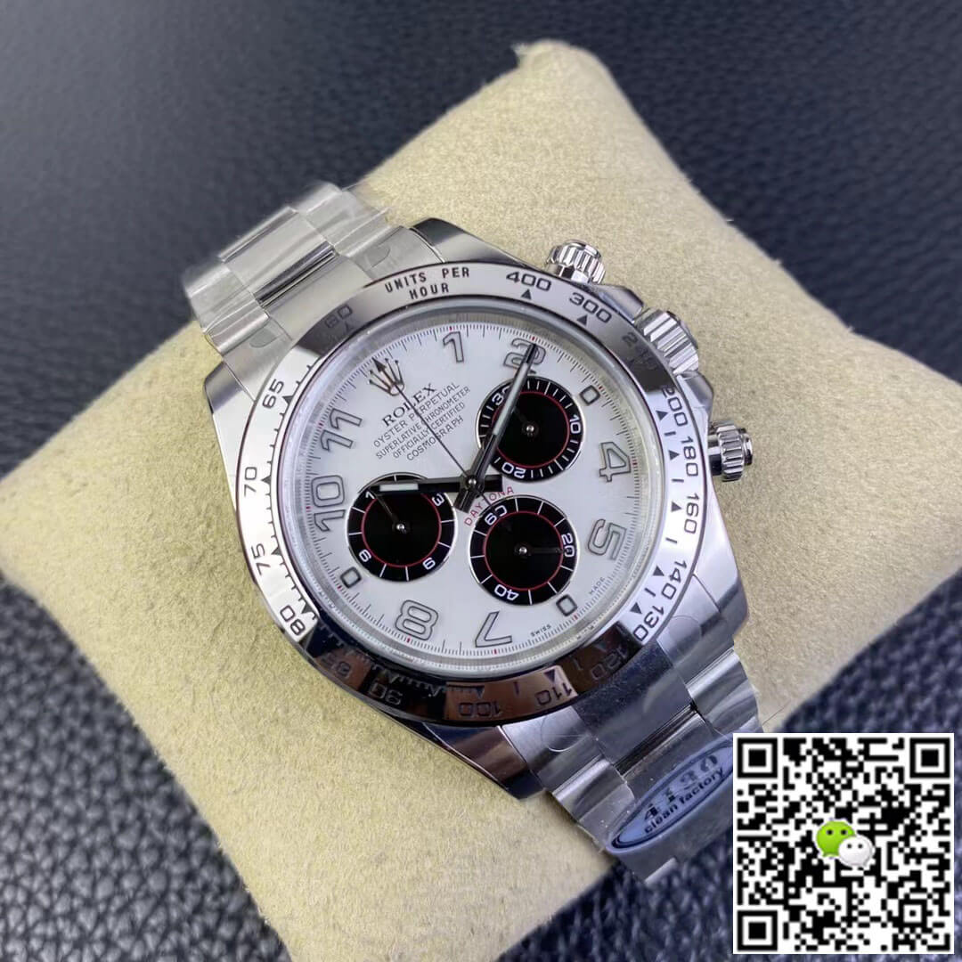 Rolex Cosmograph Daytona Clean Factory V3 Stainless Steel Strap