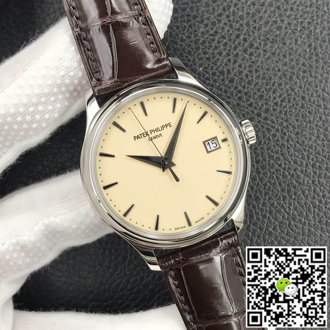 Patek Philippe Calatrava 5227G-001 3K Factory Leather Strap