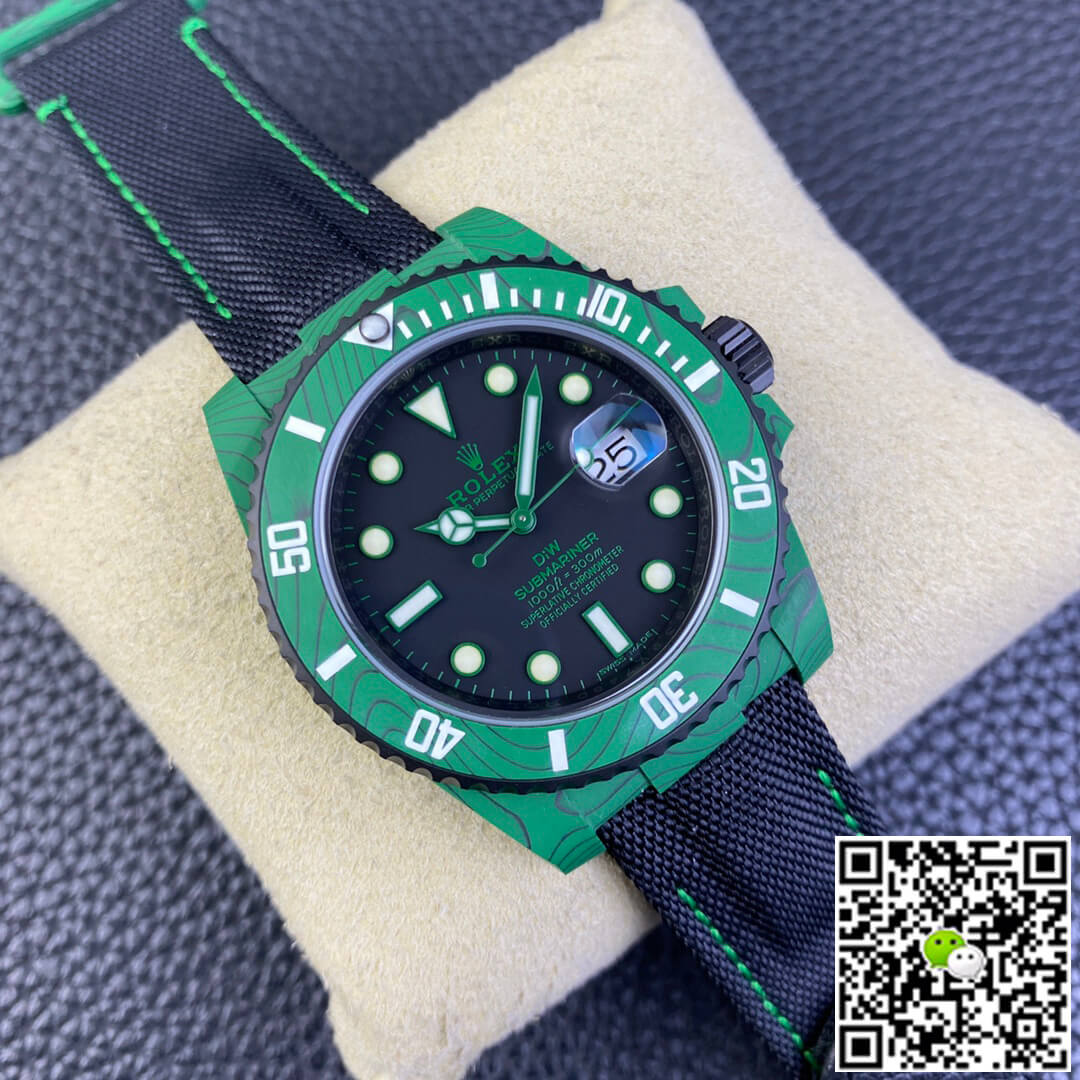 Rolex Submariner VS Factory Green Carbon Fiber Bezel