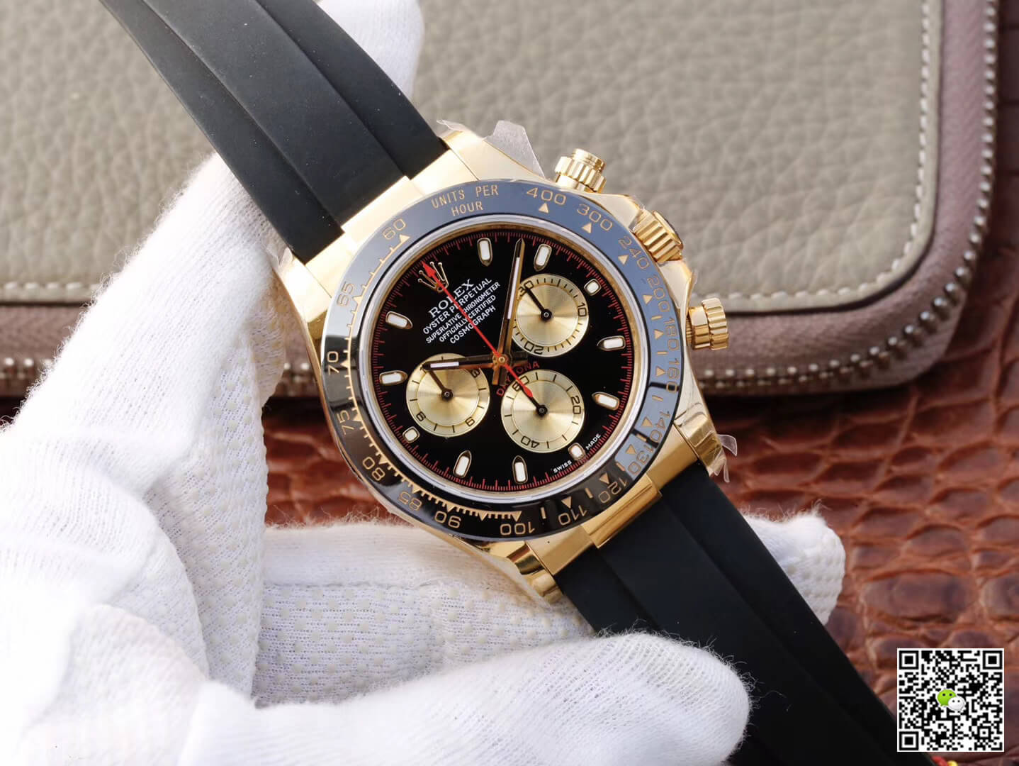 Rolex Daytona Cosmograph M116518ln-0047 JH Factory Black Dial
