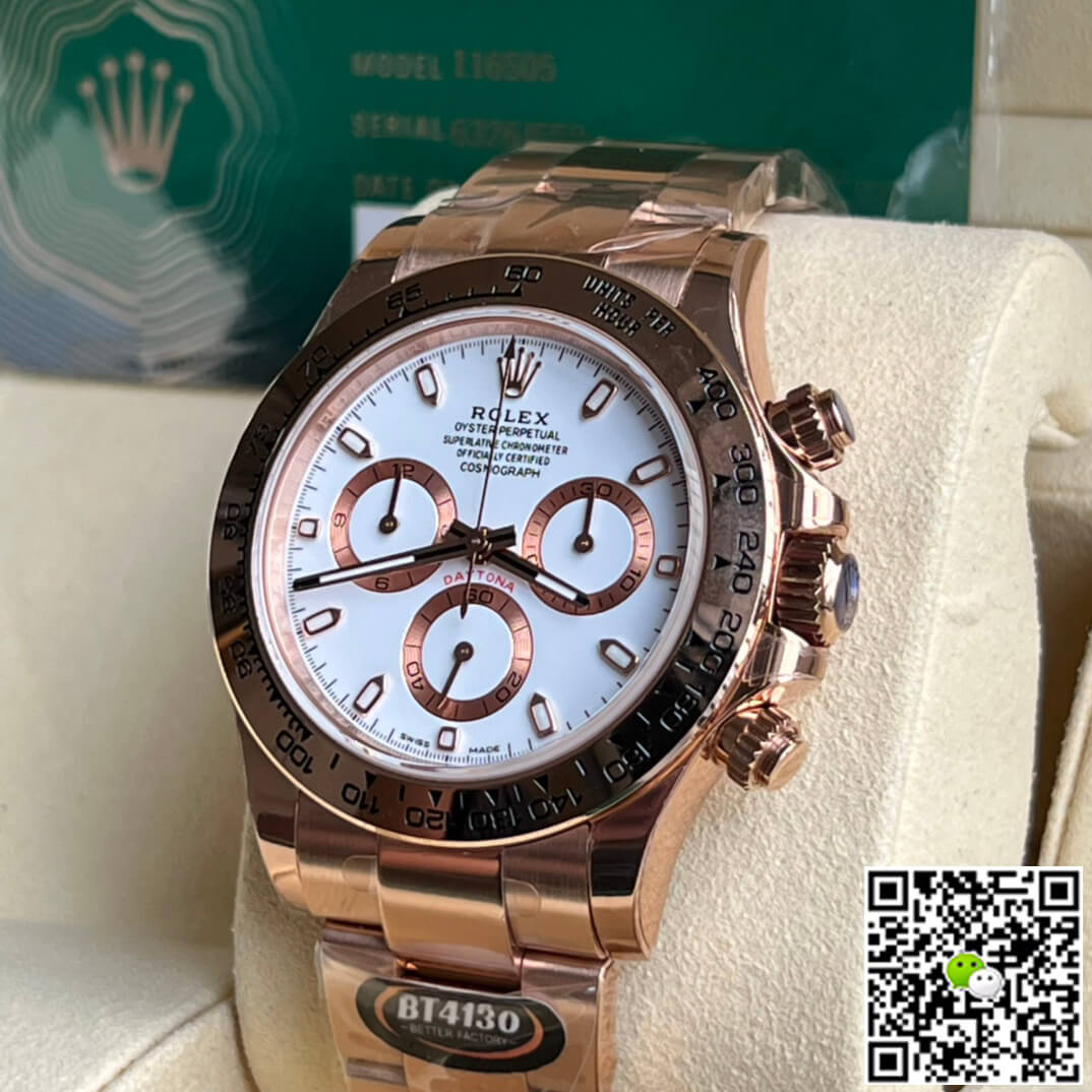 Rolex Daytona M116505-0010 BT Factory White Dial