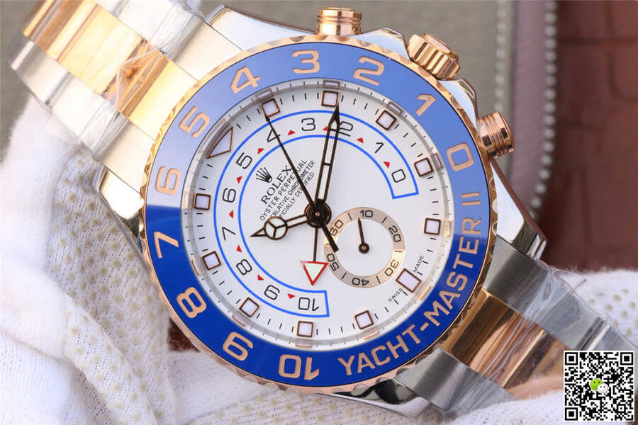 Rolex Yacht-Master M116681-0002 JF Factory White Dial
