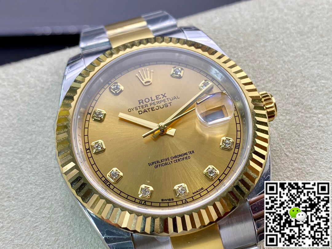 Rolex Datejust M126333-0011 EW Factory Yellow Gold