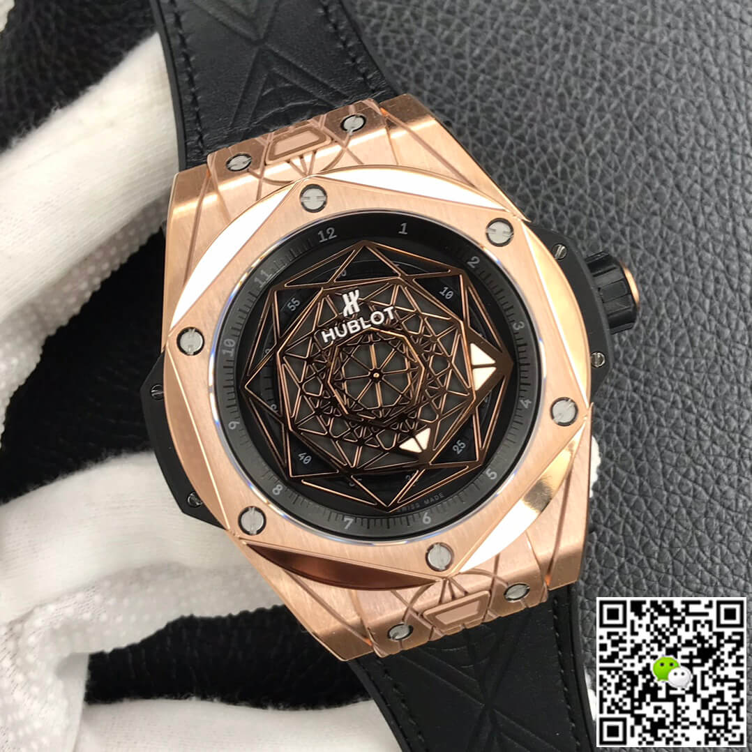 Hublot Big Bang 415.OX.1118.VR.MXM17 WWF Factory Gold Dial
