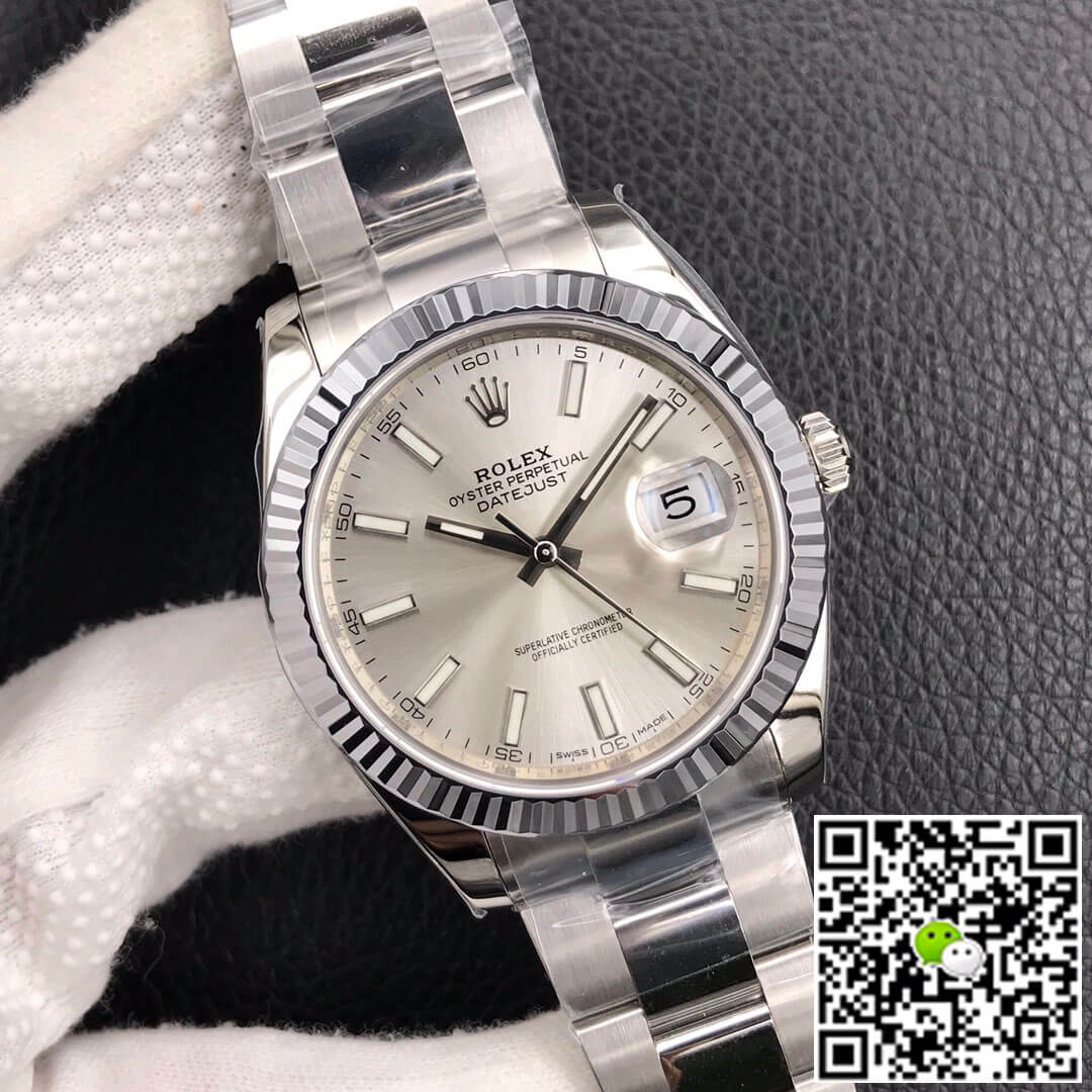 Rolex Datejust M126334-0003 VS Factory Silver Dial